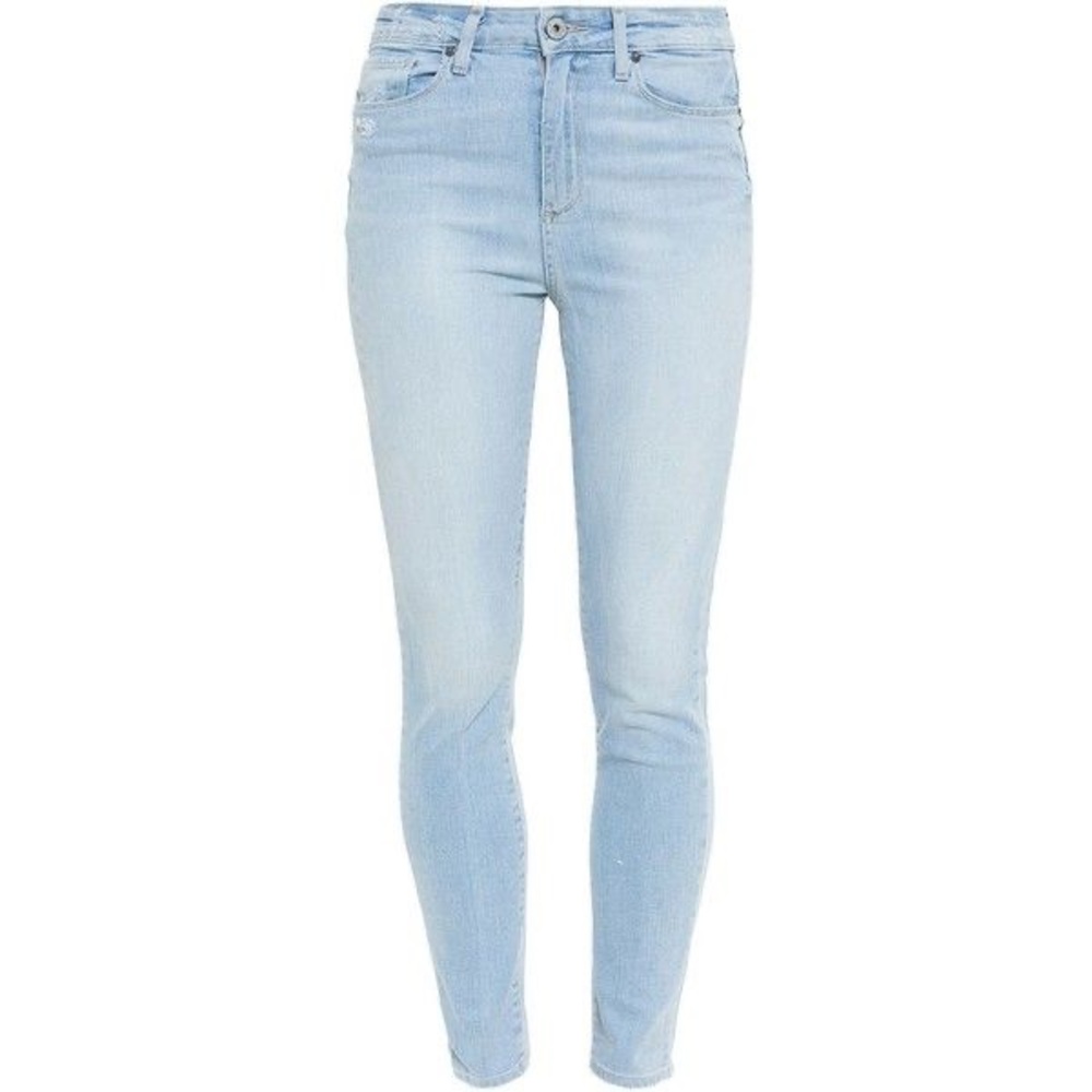 Light wash skinny Paige jeans